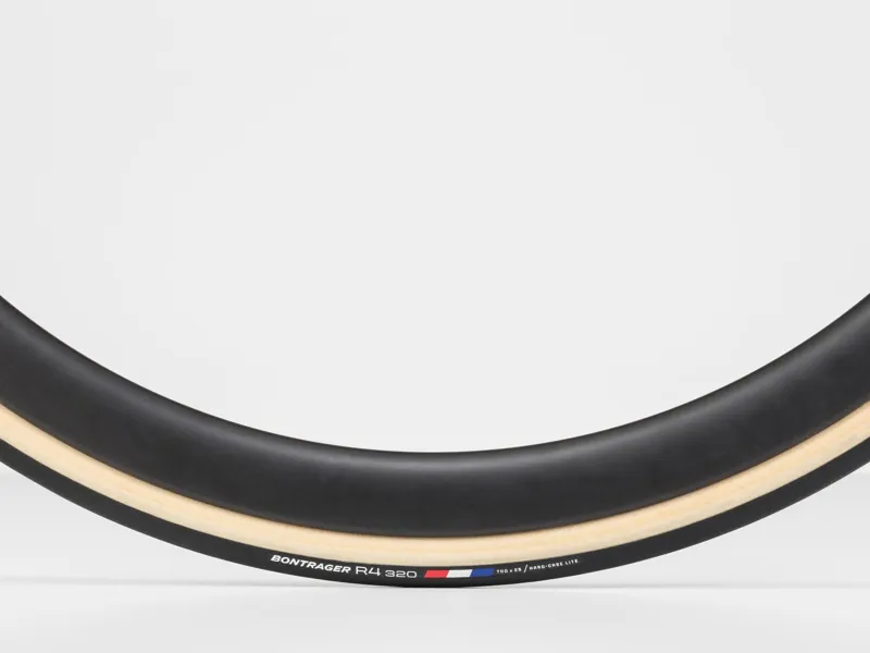 Bontrager R4 320 Handmade Clincher 700x25c Black/Natural-2